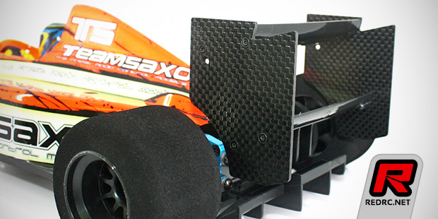 Team Saxo F1 carbon fibre rear plates