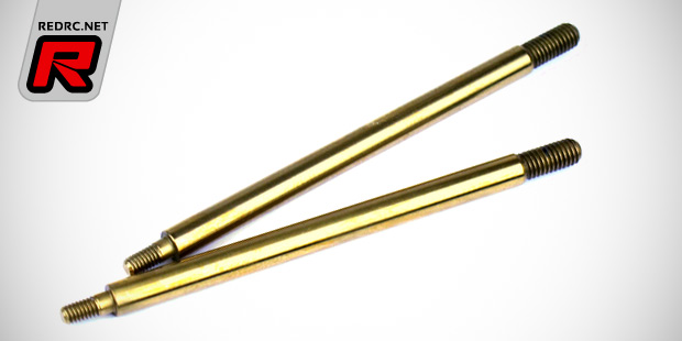 Tekno titanium-nitride coated shock shafts