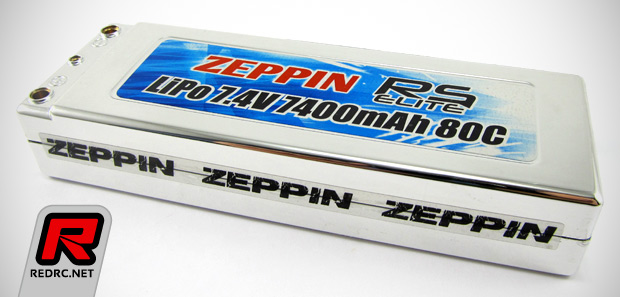 Zeppin Racing 7400mAh 80C LiPo battery