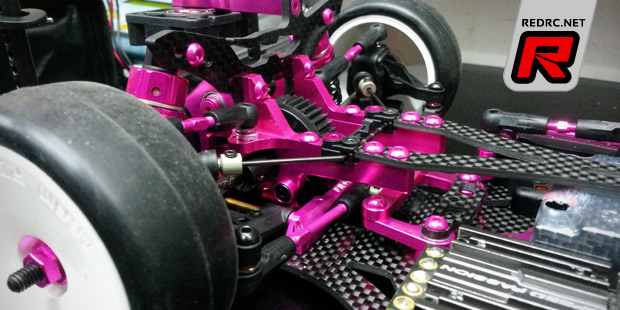 INTEGY Braccio Sospensione Posteriore In Alluminio Per 3RACING Sakura M PRO – Ricambio Originale Di Precisione