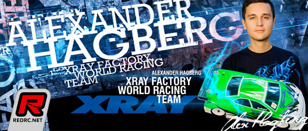 Alexander Hagberg renews with Xray for 2014