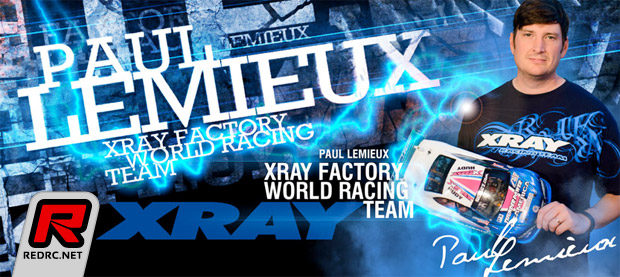 Paul Lemieux re-signs with Xray for 2014