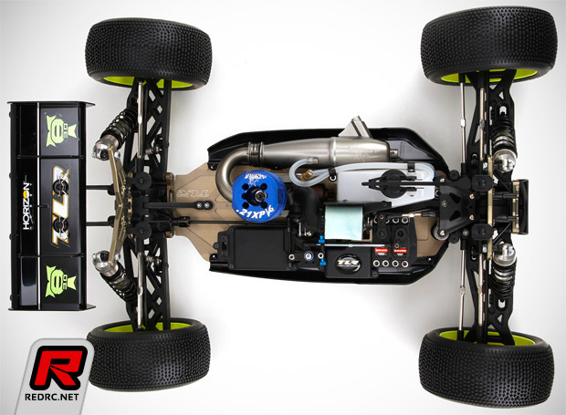 Red RC TLR 8ight T 3.0 truggy