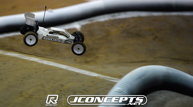 Denney tops timed practice at Indoor Nats