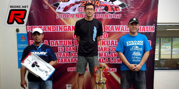 Alex wins at Malaysian nitro on-road series Rd1
