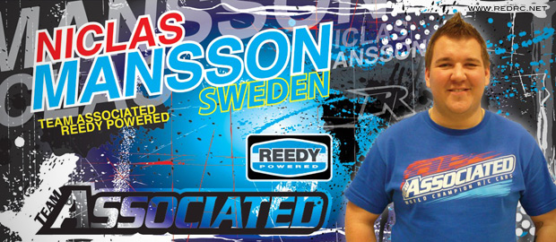 Niclas Mansson joins Team Associated & Reedy