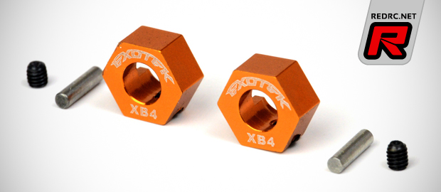 Exotek XB4 9.5mm & 12mm hex wheel adapters