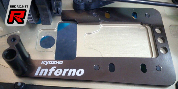 New design Kyosho Inferno MP9 engine mount