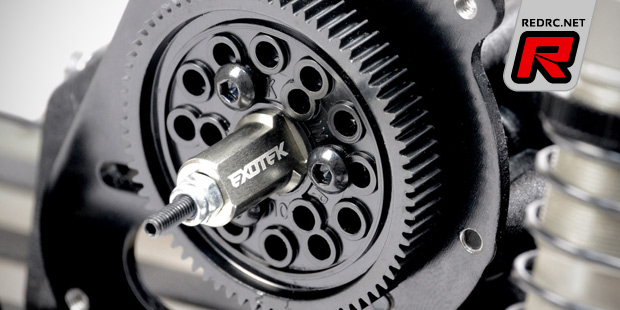 Exotek TLR 22 direct spur gear hub & spring retainers