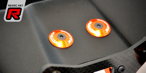 Exotek RB6 direct spur mount & alloy wing buttons