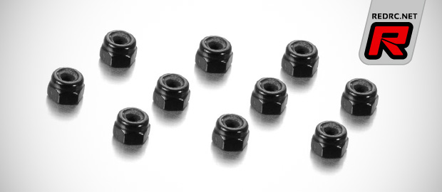 Hudy self-locking aluminium M3 nuts