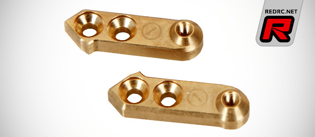 Serpent SRX2 alloy C-hubs & brass steering arms