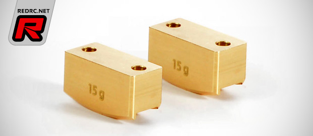 Xray XB8 brass suspension weight sets