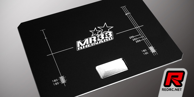 MR33 limited edition aluminium setup board