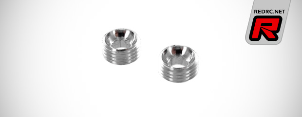 WRC F-One alloy pivot plugs & carbon fibre rear plate