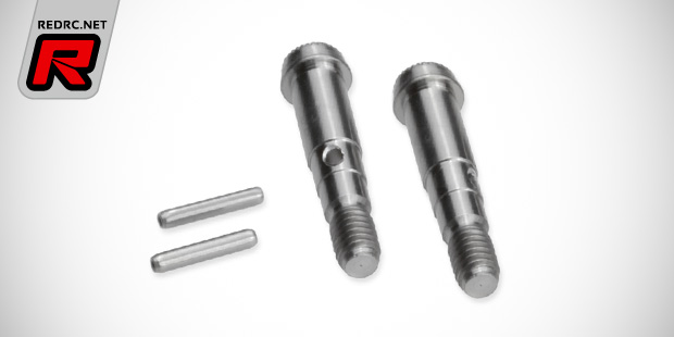 JConcepts B5 series Ti knurl tip front axle