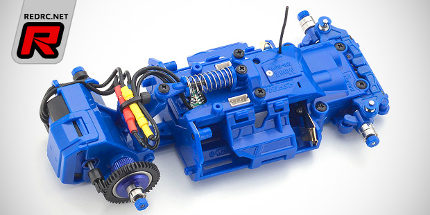 Kyosho MR-03VE JSCC blue limited edition chassis