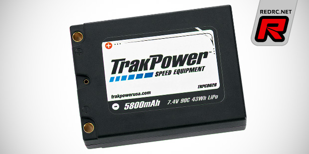 TrakPower 5800mAh square LiPo battery pack