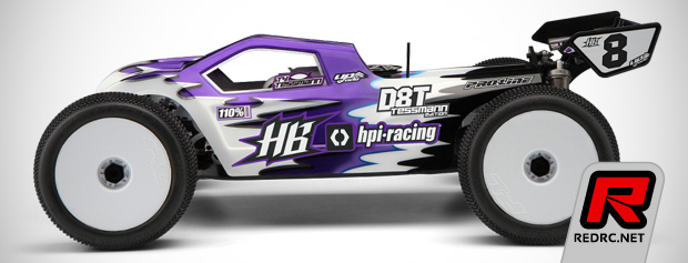 Hot Bodies D8T Tessmann Edition truggy kit