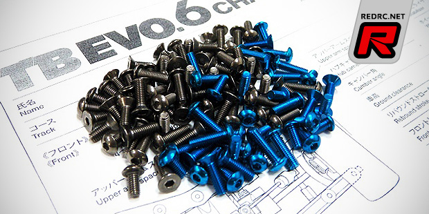 New titanium & aluminium screw kits from Hiro Seiko