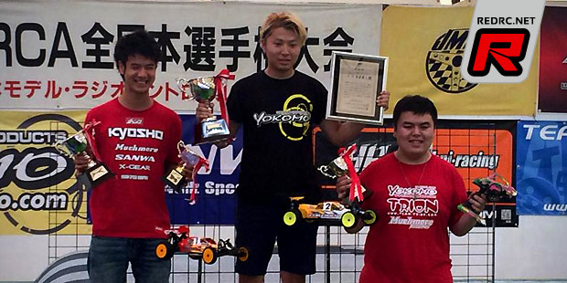 Naoto Matsukura doubles at JMRCA buggy nationals