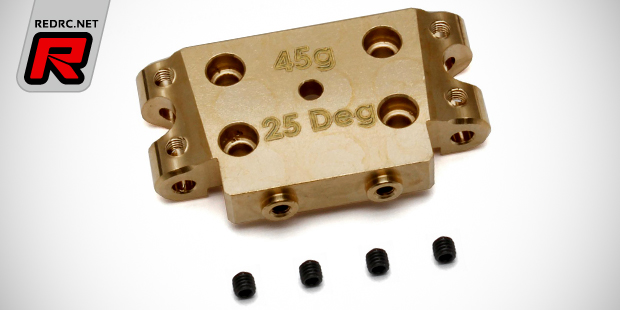 Team Associated B5 series brass bulkheads