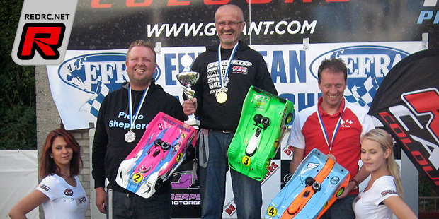 Frank Baggen wins 1/8th at 40+ EFRA Euros