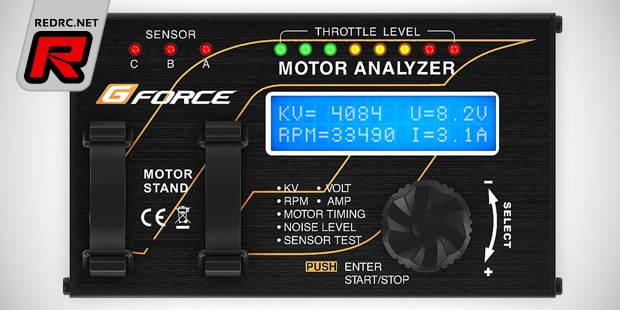 GForce brushless motor analyser