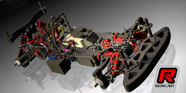 Capricorn LAB C03 1/10th scale 200mm chassis