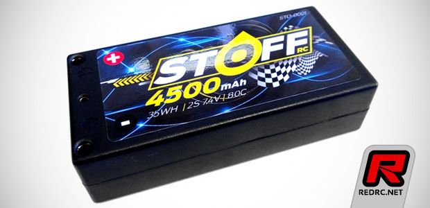 Stoff RC 4500mAh 80C LiPo shorty battery