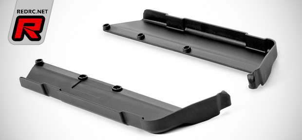 Xray XB8 rib-less chassis side guards