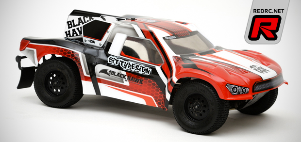 Bittydesign Black Hawk short course bodyshell