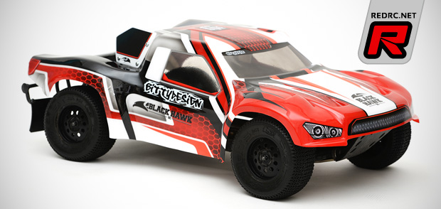 Bittydesign Black Hawk short course bodyshell