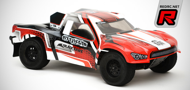 Bittydesign Black Hawk short course bodyshell