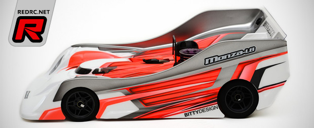 Bittydesign Monza-L8 1/8th on-road bodyshell