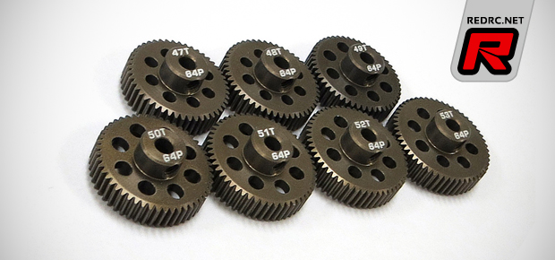 EMR Factory hard anodised pinion sets