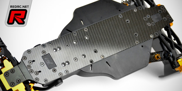 Exotek DEX210v2 carbon fibre main chassis