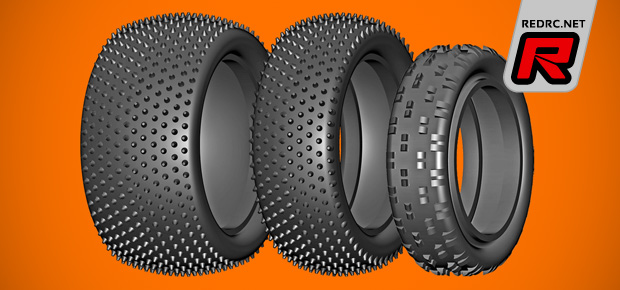 GRP 1/10th buggy carpet tyres