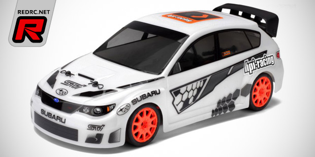 HPI Micro RS4 Subaru WRX STI clear bodyshell