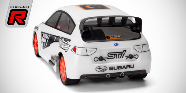 HPI Micro RS4 Subaru WRX STI clear bodyshell