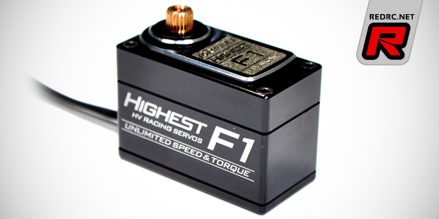 Highest RC F1 pan car servo