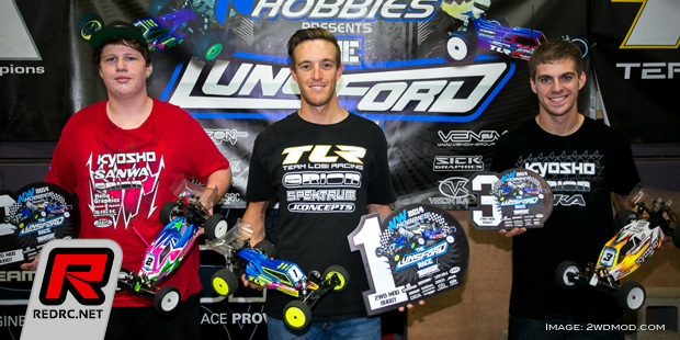 Dustin Evans doubles at Lunsford Race