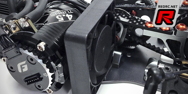 Serpent S411 motor fan mount