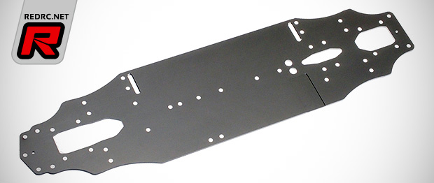 T.O.P. Sabre S4 aluminium main chassis plate