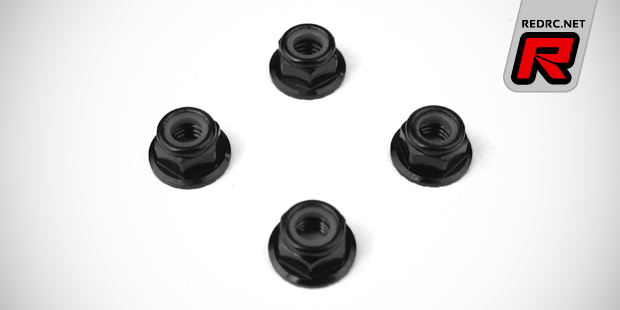 Tekno RC SCT410 stub axles & serrated wheel nuts