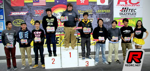 Hayato Ishioka wins 1/12th scale at AOC