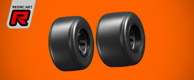 GRP pre-glued 1/10th formula tyres