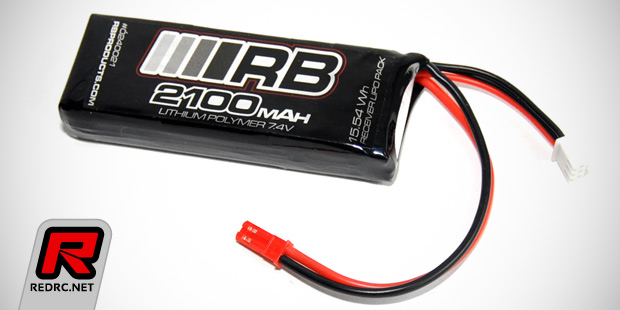 RB receiver LiPo battery packs