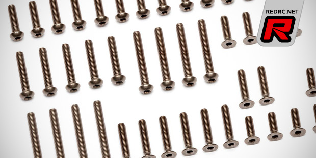 Team Associated B5 series titanium screw sets