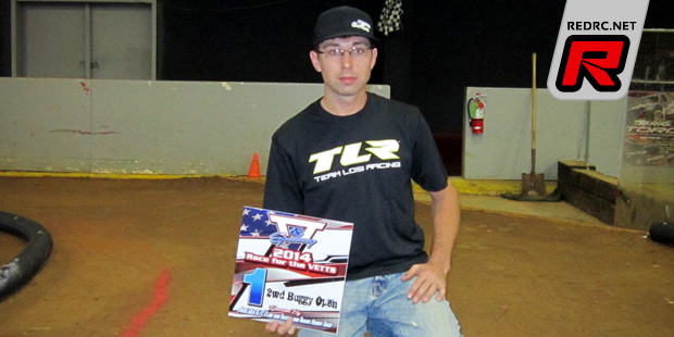 Eric Hodge wins 2WD Mod at Race for the VETTS